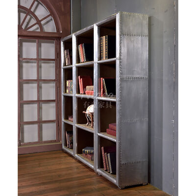 Moderner antiker Stil Industrielles Bücherregal Aviator Schreibtisch Luxus Luftfahrtmöbel für Zuhause Hotel Vielseitig für Wohnzimmer